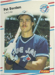 1988 Fleer Update Baseball Cards       065      Pat Borders XRC